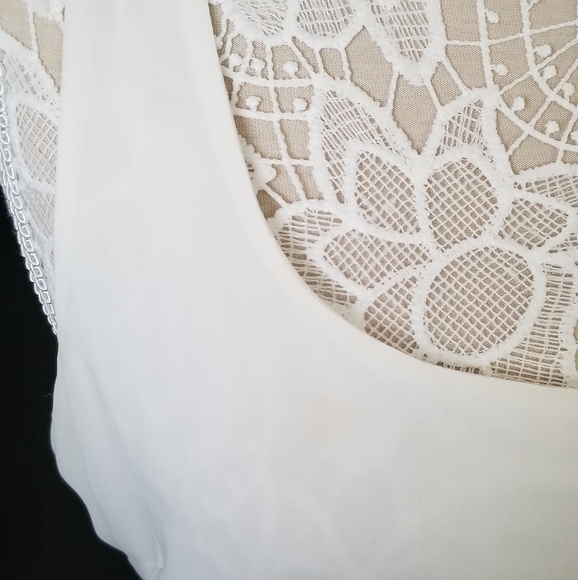 Maxi intricate back white dress - Picture 6 of 6